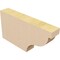Ekena Millwork 2in. W x 6in. H x 12in. L Garner Woodgrain TimberThane Rafter Tail, Primed Tan RFTUR02X06X12GARRCPR - alternate 3